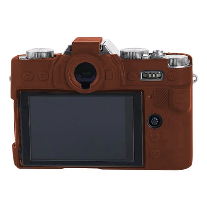 Soft Silicone Protective Case for FUJIFILM X-T30 (Coffee) - Camera Accessories by buy2fix | Online Shopping UK | buy2fix