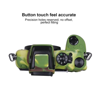 Soft Silicone Protective Case for Nikon Z50 (Camouflage) - Camera Accessories by buy2fix | Online Shopping UK | buy2fix