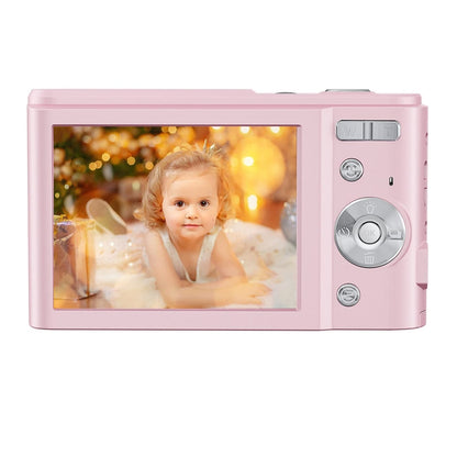 DC311 2.4 inch 36MP 16X Zoom 2.7K Full HD Digital Camera Children Card Camera, US Plug(Pink) - Consumer Electronics by buy2fix | Online Shopping UK | buy2fix