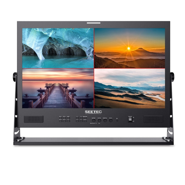 SEETEC ATEM215S 21.5 inch  3G-SDI HDMI Full HD 1920x1080 Multi-camera Broadcast Monitor(UK Plug) - On-camera Monitors by SEETEC | Online Shopping UK | buy2fix