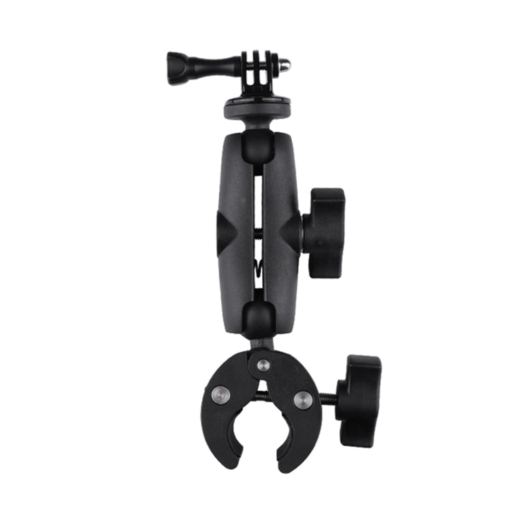 Extended Version 360 Rotation Adjustable Action Camera Clamp Plier Base Holder (Black) - DJI & GoPro Accessories by buy2fix | Online Shopping UK | buy2fix