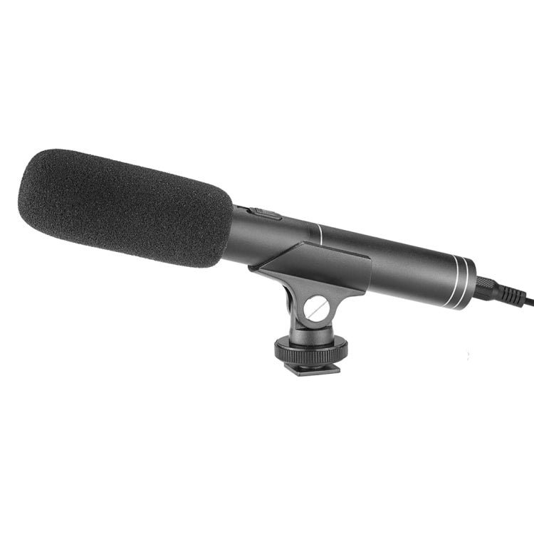 YELANGU YLG1401A Double Back Pole Professional Condenser Shotgun Microphone for DSLR & DV Camcorder(Black) - Consumer Electronics by YELANGU | Online Shopping UK | buy2fix