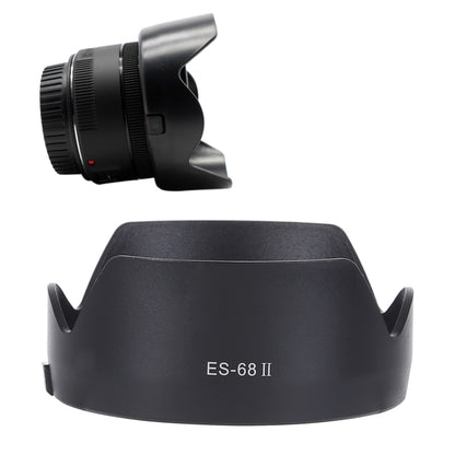 ES-68II Lens Hood Shade for Canon EF 50mm f/1.8 STM 49mm Lens - Camera Accessories by buy2fix | Online Shopping UK | buy2fix