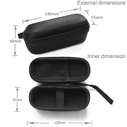 2 PCS Smart VR360 Sport Camera Protection Bag for Insta360 Nano S, Size: 14cm x 6cm x 5.5cm(Black) - DJI & GoPro Accessories by buy2fix | Online Shopping UK | buy2fix