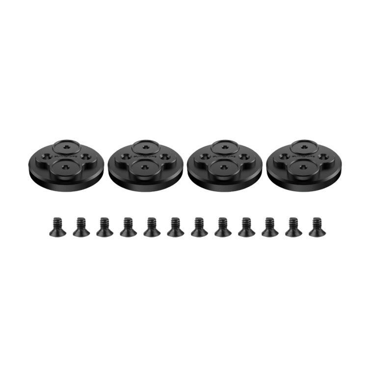 4 PCS Sunnylife Motor Metal Protection Cover for DJI Mini 2 (Black) - DJI & GoPro Accessories by Sunnylife | Online Shopping UK | buy2fix