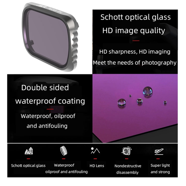 JSR KS ND8PL Lens Filter for DJI Air 2S, Aluminum Frame - DJI & GoPro Accessories by JSR | Online Shopping UK | buy2fix