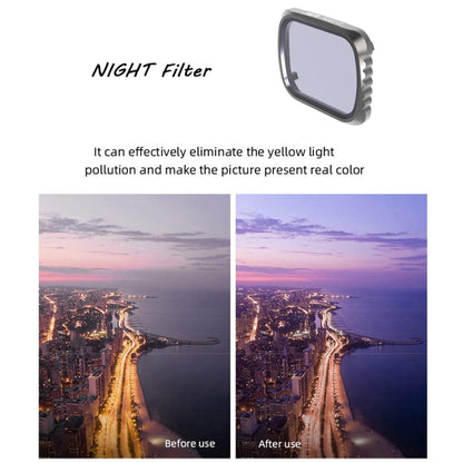 JSR KS NIGHT Light Pollution Reduction Lens Filter for DJI Air 2S, Aluminum Frame - Lens Filter by JSR | Online Shopping UK | buy2fix