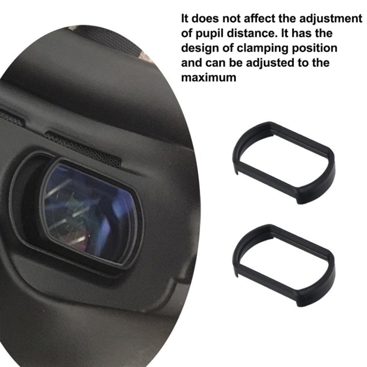 RCSTQ 2 PCS 550 Degree Myopia Glasses Lens Vision Correction Aspherical Lens for DJI FPV Goggles V2 - DJI & GoPro Accessories by RCSTQ | Online Shopping UK | buy2fix