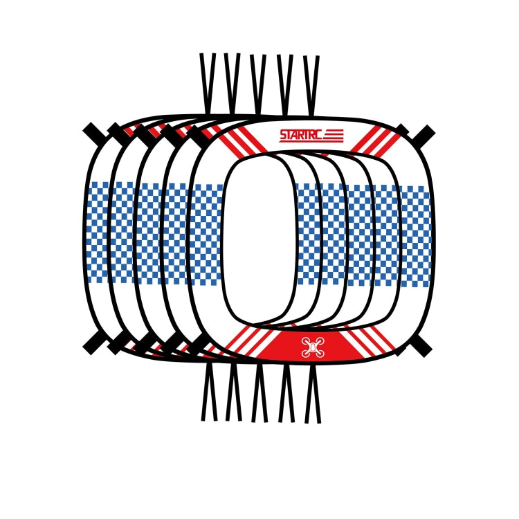 For DJI FPV STARTRC 5 in 1 Drone Obstacle Avoidance Training Track Competition Practice Obstacle Gate Square Gantry Door - Other Accessories by STARTRC | Online Shopping UK | buy2fix