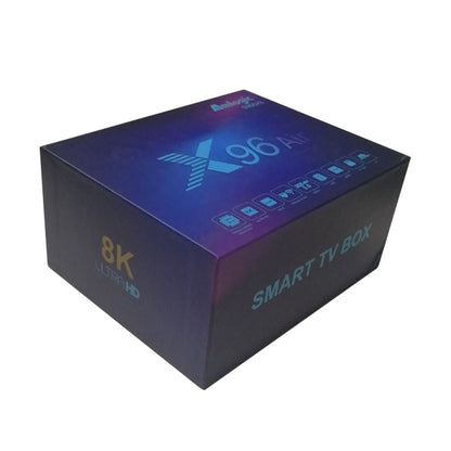 X96 Air 8K Smart TV BOX Android 9.0 Media Player with Remote Control, Quad-core Amlogic S905X3, RAM: 4GB, ROM: 32GB, Dual Band WiFi, Bluetooth, EU Plug - Consumer Electronics by buy2fix | Online Shopping UK | buy2fix