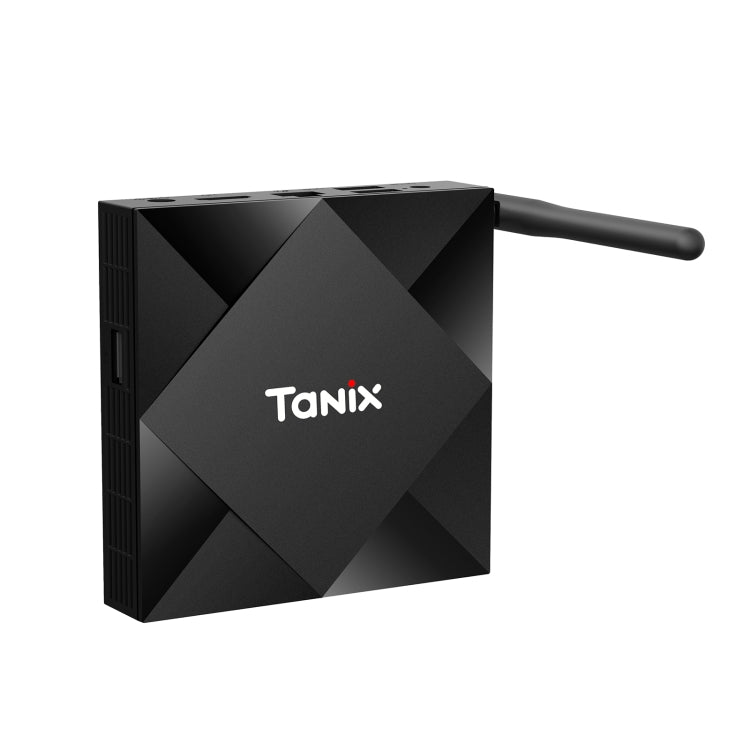 TANIX TX6s 4K Smart TV BOX Android 10 Media Player wtih Remote Control, Quad Core Allwinner H616, RAM: 4GB, ROM: 64GB, 2.4GHz/5GHz WiFi, Bluetooth, UK Plug - Consumer Electronics by buy2fix | Online Shopping UK | buy2fix