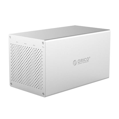 ORICO Honeycomb Series WS400C3 SATA 3.5 inch USB-C / Type-C 4 Bays Aluminum Alloy HDD / SSD Enclosure, The Maximum Support Capacity: 40TB - HDD Enclosure by ORICO | Online Shopping UK | buy2fix