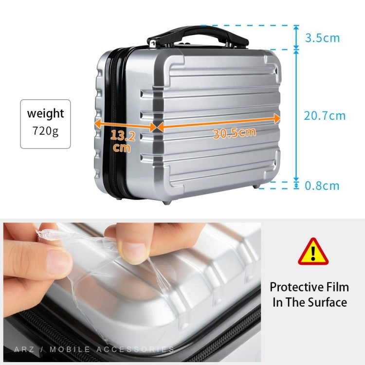 ls-S004 Portable Waterproof Drone Handbag Storage Bag for DJI Mavic Mini 2(Silver + Black Liner) - DJI & GoPro Accessories by buy2fix | Online Shopping UK | buy2fix
