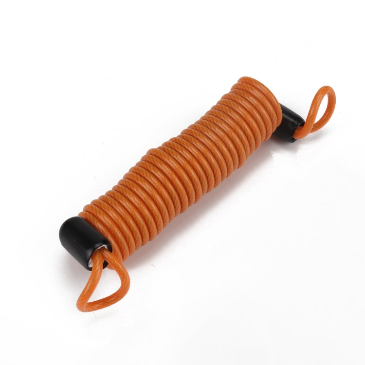 RV Trailer Spring Safety Rope Breakaway Cable, Safety Buckle Size:M8 x 80mm(Orange) - In Car by buy2fix | Online Shopping UK | buy2fix