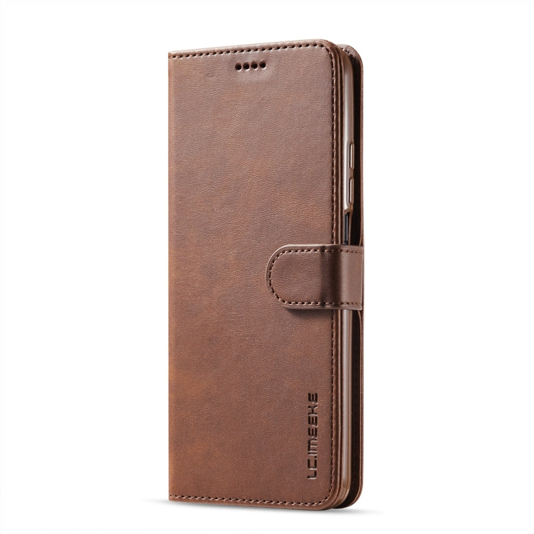 For Xiaomi Mi 10 5G / Mi 10T Pro 5G LC.IMEEKE Calf Texture Horizontal Flip Leather Case with Holder & Card Slots & Wallet(Brown) - Xiaomi Cases by LC.IMEEKE | Online Shopping UK | buy2fix