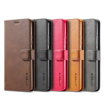 For Xiaomi Mi 10 5G / Mi 10T Pro 5G LC.IMEEKE Calf Texture Horizontal Flip Leather Case with Holder & Card Slots & Wallet(Red) - Xiaomi Cases by LC.IMEEKE | Online Shopping UK | buy2fix