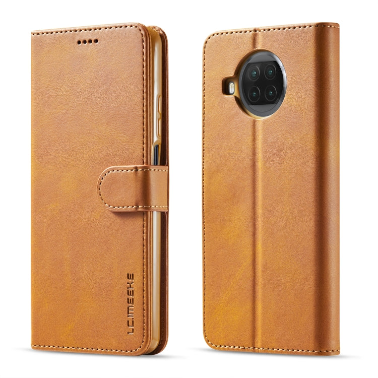 For Xiaomi Mi 10T Lite 5G LC.IMEEKE Calf Texture Horizontal Flip Leather Case with Holder & Card Slots & Wallet(Yellow) - Xiaomi Cases by LC.IMEEKE | Online Shopping UK | buy2fix