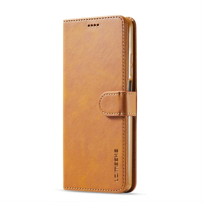 For Xiaomi Mi 10T Lite 5G LC.IMEEKE Calf Texture Horizontal Flip Leather Case with Holder & Card Slots & Wallet(Yellow) - Xiaomi Cases by LC.IMEEKE | Online Shopping UK | buy2fix