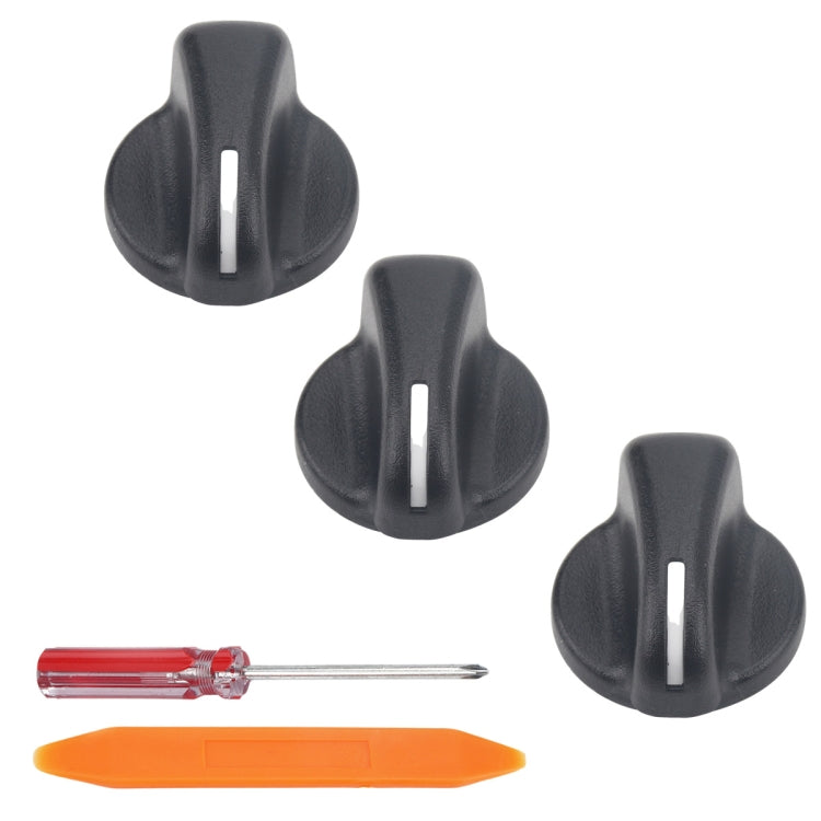 3 PCS Car Air Conditioning Panel Knob + Tool Kits 5011218AC for Dodge - In Car by buy2fix | Online Shopping UK | buy2fix