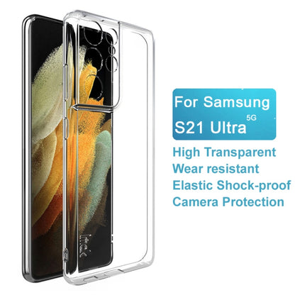 For Samsung Galaxy S21 Ultra 5G IMAK UX-5 Series Transparent Shockproof TPU Protective Case - Galaxy S21 Ultra 5G Cases by imak | Online Shopping UK | buy2fix