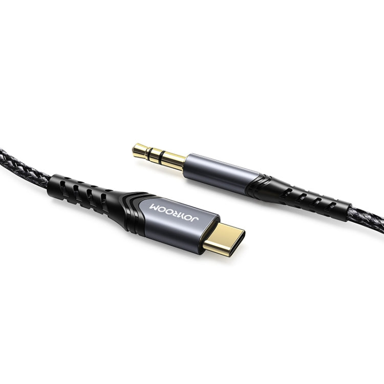 JOYROOM SY-A03 Type-C / USB-C to 3.5mm Port High-fidelity Audio Cable, Length:2m(Black) - Video & Audio Cable by JOYROOM | Online Shopping UK | buy2fix