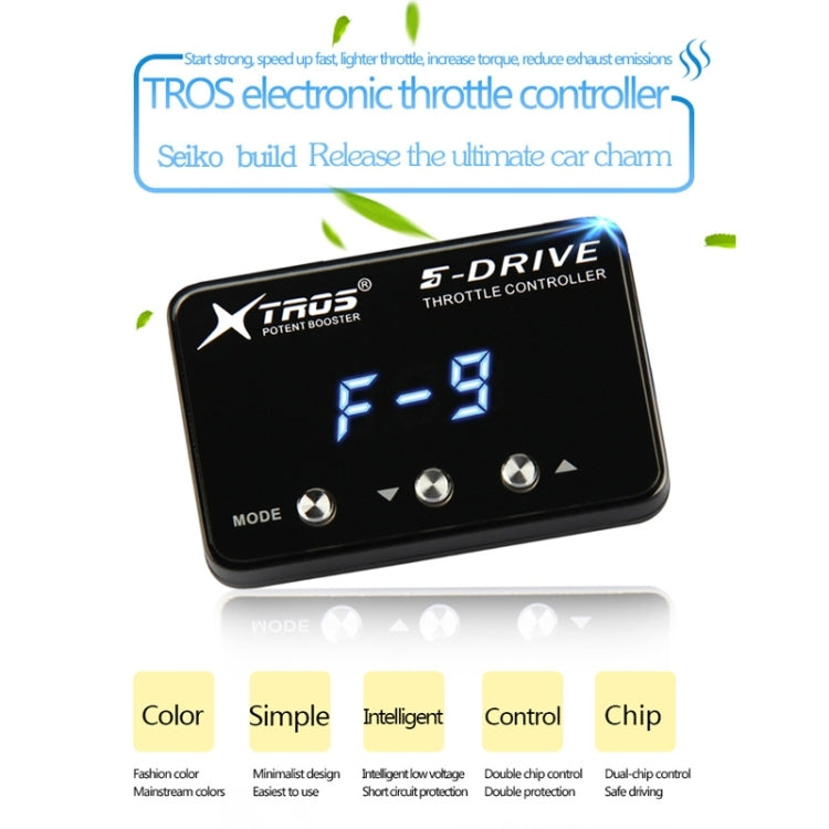 For Nissan NV350 2007- TROS KS-5Drive Potent Booster Electronic Throttle Controller - In Car by TROS | Online Shopping UK | buy2fix