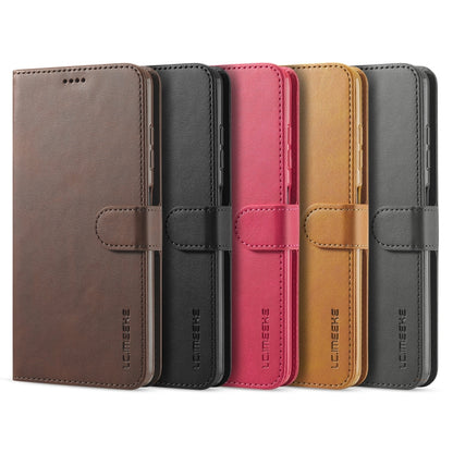 For Xiaomi Poco X3 NFC LC.IMEEKE Calf Texture Horizontal Flip Leather Case with Holder & Card Slots & Wallet(Black) - Xiaomi Cases by LC.IMEEKE | Online Shopping UK | buy2fix