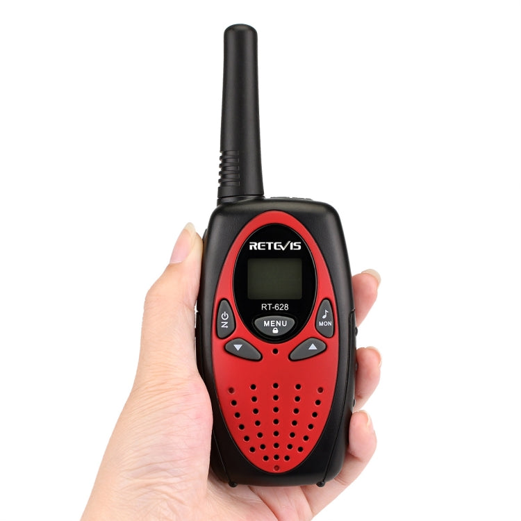 1 Pair RETEVIS RT628 0.5W US Frequency 462.550-467.7125MHz 22CHS Handheld Children Walkie Talkie(Red) - Children by RETEVIS | Online Shopping UK | buy2fix