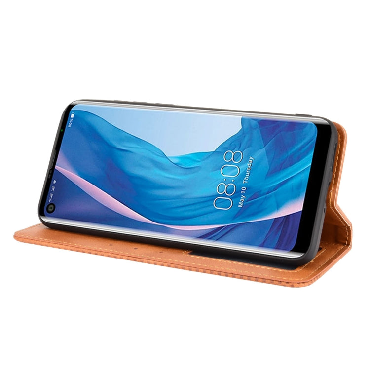 For Ulefone Note 11P Magnetic Buckle Retro Crazy Horse Texture Horizontal Flip Leather Case with Holder & Card Slots & Photo Frame(Brown) - Ulefone Cases by buy2fix | Online Shopping UK | buy2fix