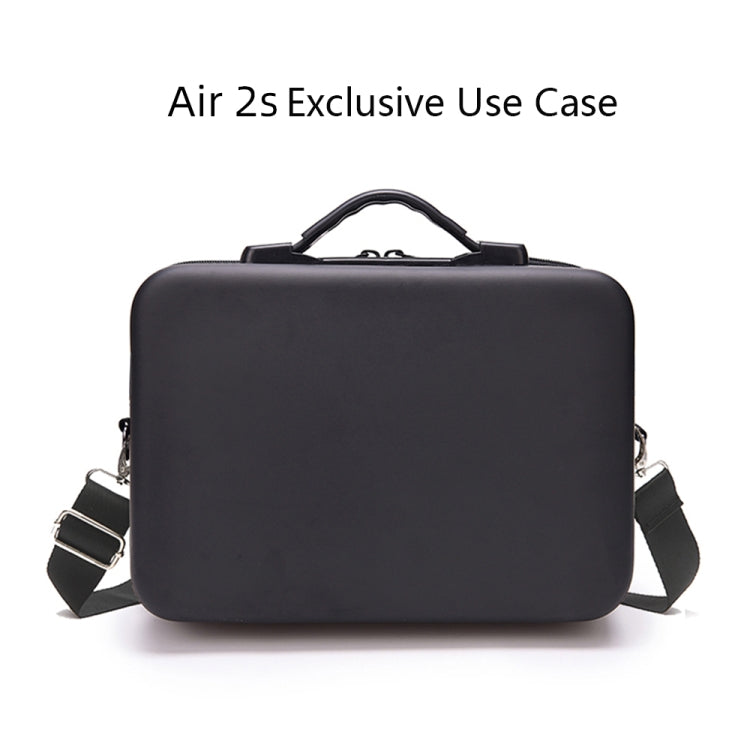 Portable Single Shoulder Storage Travel Carrying Cover Case Box with Baffle Separator for DJI Air 2S(Black + Black Liner) - DJI & GoPro Accessories by buy2fix | Online Shopping UK | buy2fix