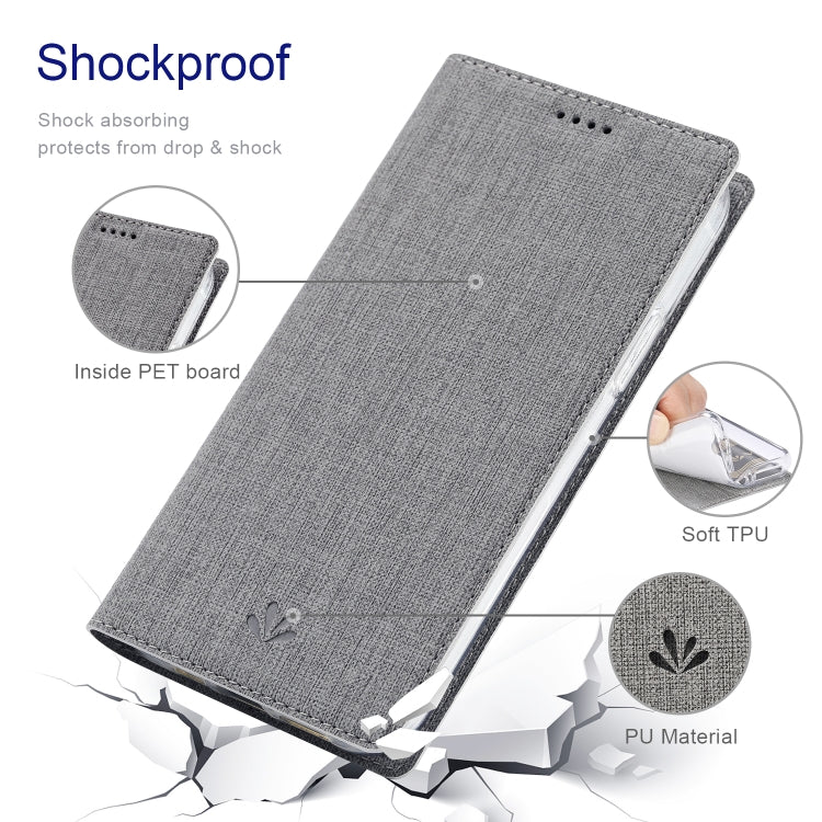 For OPPO Reno5 5G ViLi DMX Series Shockproof TPU + PU Leather Magnetic Attraction Horizontal Flip Case with Card Slot & Holder(Grey) - OPPO Cases by ViLi | Online Shopping UK | buy2fix