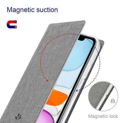 For OPPO Reno5 5G ViLi DMX Series Shockproof TPU + PU Leather Magnetic Attraction Horizontal Flip Case with Card Slot & Holder(Grey) - OPPO Cases by ViLi | Online Shopping UK | buy2fix