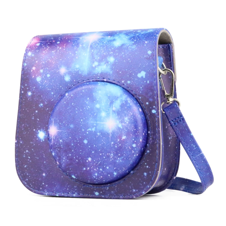 Painted Series Camera Bag with Shoulder Strap for Fujifilm Instax mini 11(Shining Starry Sky) - Camera Accessories by buy2fix | Online Shopping UK | buy2fix