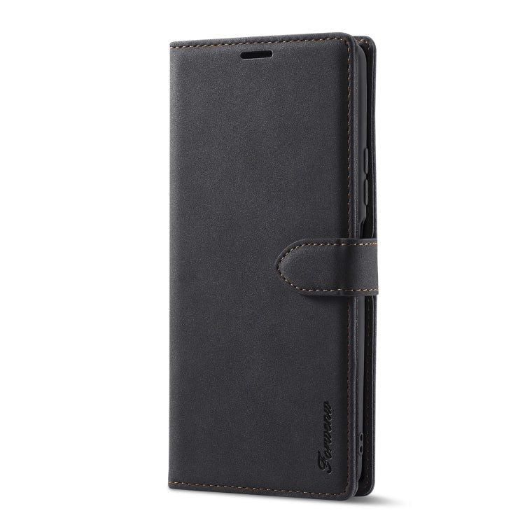 For Xiaomi Poco F3 Forwenw F1 Series Matte Strong Magnetism Horizontal Flip Leather Case with Holder & Card Slots & Wallet & Photo Frame(Black) - Xiaomi Cases by Forwenw | Online Shopping UK | buy2fix