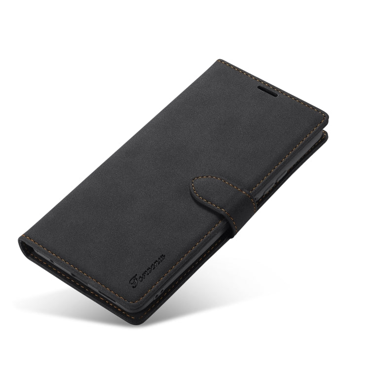 For Xiaomi Poco F3 Forwenw F1 Series Matte Strong Magnetism Horizontal Flip Leather Case with Holder & Card Slots & Wallet & Photo Frame(Black) - Xiaomi Cases by Forwenw | Online Shopping UK | buy2fix