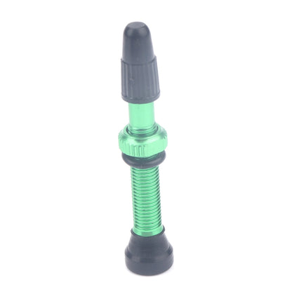 A5597 2 PCS 40mm Green French Tubeless Valve Core with A-type Wrench for Road Bike - Outdoor & Sports by buy2fix | Online Shopping UK | buy2fix