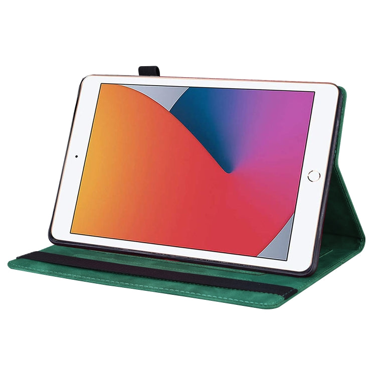 For iPad Mini 5 / 4 / 3 / 2 / 1 Business Shockproof Horizontal Flip Leather Case with Holder & Card Slots & Photo Frame & Pen Slot & Sleep / Wake-up Function(Green) - iPad Mini 4 & 3 & 2 & 1 Cases by buy2fix | Online Shopping UK | buy2fix