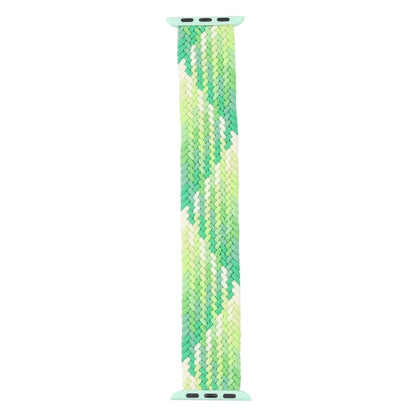 Single Loop Weaving Nylon Watch Band, Size: S 145mm For Apple Watch Ultra 49mm&Watch Ultra 2 49mm / Series 9&8&7 45mm / SE 3&SE 2&6&SE&5&4 44mm / 3&2&1 42mm(Lime) - Watch Bands by buy2fix | Online Shopping UK | buy2fix