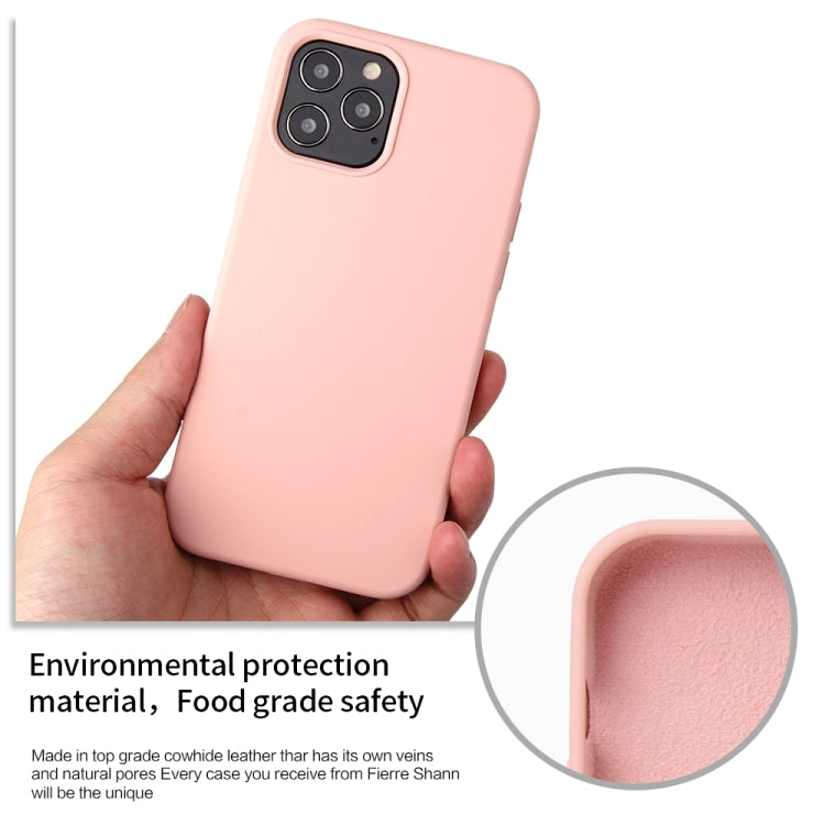 For iPhone 13 Solid Color Liquid Silicone Shockproof Protective Case(Lavender Grey) - iPhone 13 Cases by buy2fix | Online Shopping UK | buy2fix