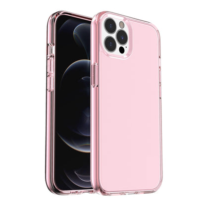 For iPhone 13 Pro Shockproof Terminator Style Transparent Protective Case (Pink) - iPhone 13 Pro Cases by buy2fix | Online Shopping UK | buy2fix