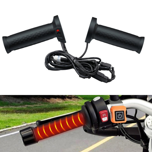 WUPP CS-1324A1 ATV Intelligent Electric Heating Hand Cover Heated Grip with Five Gear Temperature Control & Indicator Light - In Car by WUPP | Online Shopping UK | buy2fix