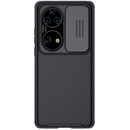 For Huawei P50 Pro NILLKIN Black Mirror Pro Series PC Camshield Full Coverage Dust-proof Scratch Resistant Case(Black) - Huawei Cases by NILLKIN | Online Shopping UK | buy2fix