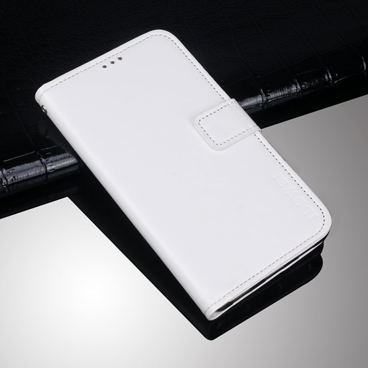 idewei Crazy Horse Texture Horizontal Flip Leather Case with Holder & Card Slots & Wallet For Doogee S97 Pro(White) - More Brand by idewei | Online Shopping UK | buy2fix