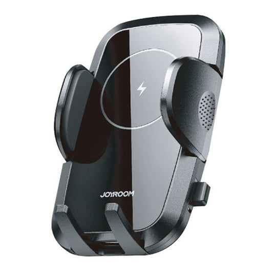 JOYROOM JR-ZS241 15W QI Mechanical Car Wireless Charger Phone Holder Air Outlet Version(Black) - In Car by JOYROOM | Online Shopping UK | buy2fix