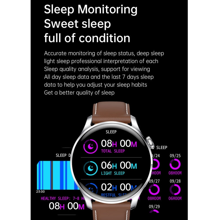 M103 1.35 inch IPS Color Screen IP67 Waterproof Smart Watch, Support Sleep Monitoring / Heart Rate Monitoring / Bluetooth Call / Music Playback, Style: Silicone Strap(Black) - Smart Wear by buy2fix | Online Shopping UK | buy2fix