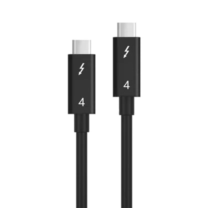 USB-C / Type-C Male to USB-C / Type-C Male Multi-function Transmission Cable for Thunderbolt 4, Cable Length:1m(Black) - Computer & Networking by buy2fix | Online Shopping UK | buy2fix