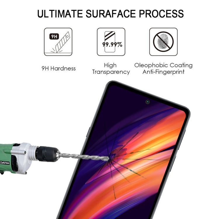 Full Glue Cover Screen Protector Tempered Glass Film For Motorola Edge S30 - Motorola Tempered Glass by buy2fix | Online Shopping UK | buy2fix