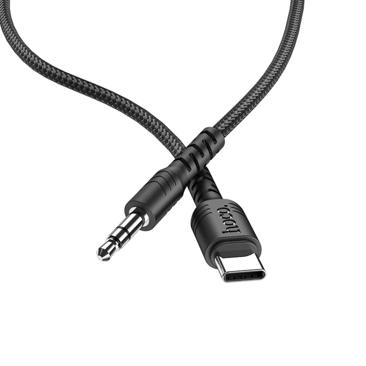 hoco UPA17 Type-C / USB-C Digital Audio Conversion Cable, Length: 1m(Black) - Video & Audio Cable by hoco | Online Shopping UK | buy2fix