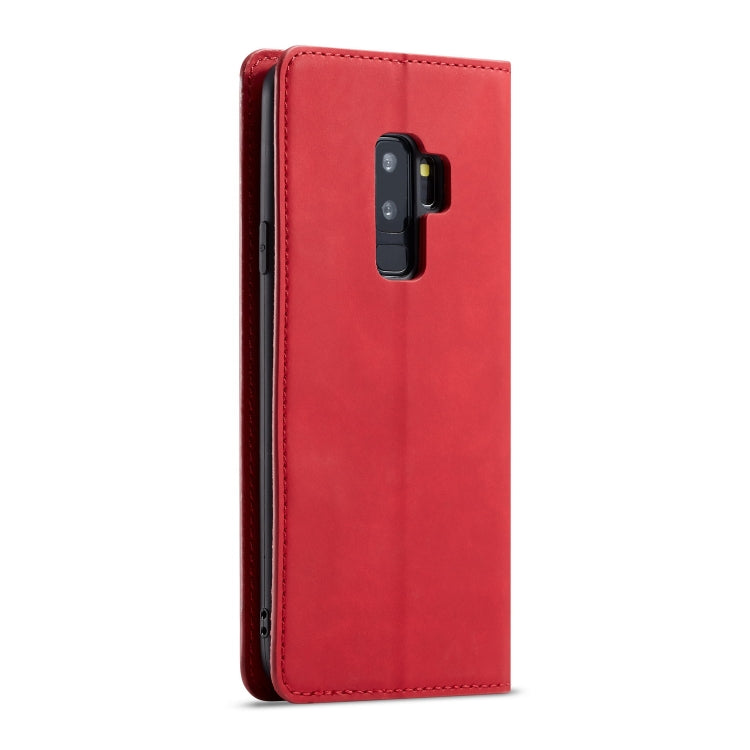 For Galaxy S9 Forwenw Dream Series Oil Edge Strong Magnetism Horizontal Flip Leather Case with Holder & Card Slots & Wallet & Photo Frame(Red) - Galaxy Phone Cases by Forwenw | Online Shopping UK | buy2fix