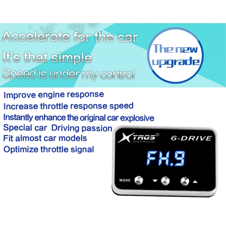 For Mitsubishi Montero 2016- TROS TS-6Drive Potent Booster Electronic Throttle Controller - In Car by TROS | Online Shopping UK | buy2fix